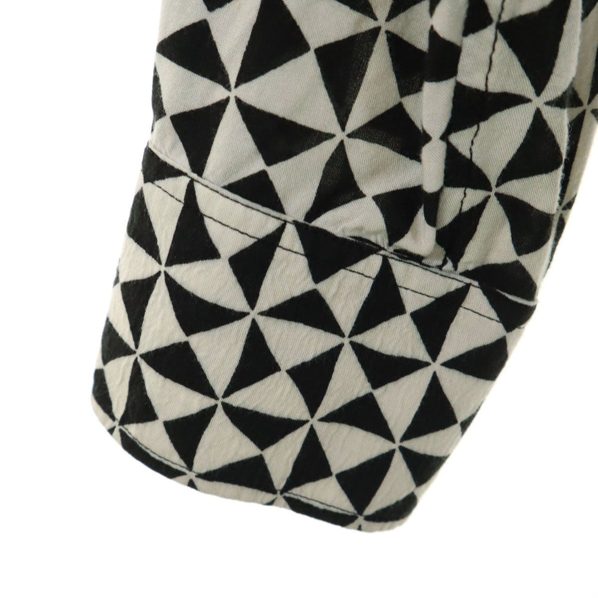 CELINE セリーヌ 21AW イタリア製 カレイドスコープ柄 長袖 シャツ 37 ホワイト メンズ