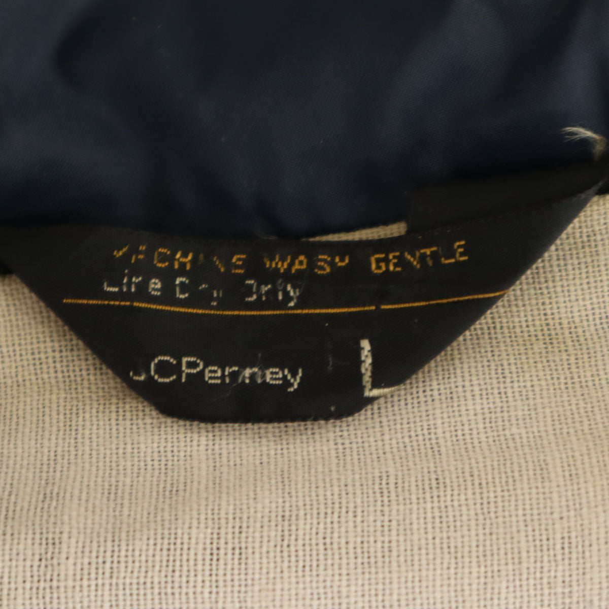 JCPenney ジェイシーペニー 70s 80s ヴィンテージ コーチジャケット L ネイビー メンズ