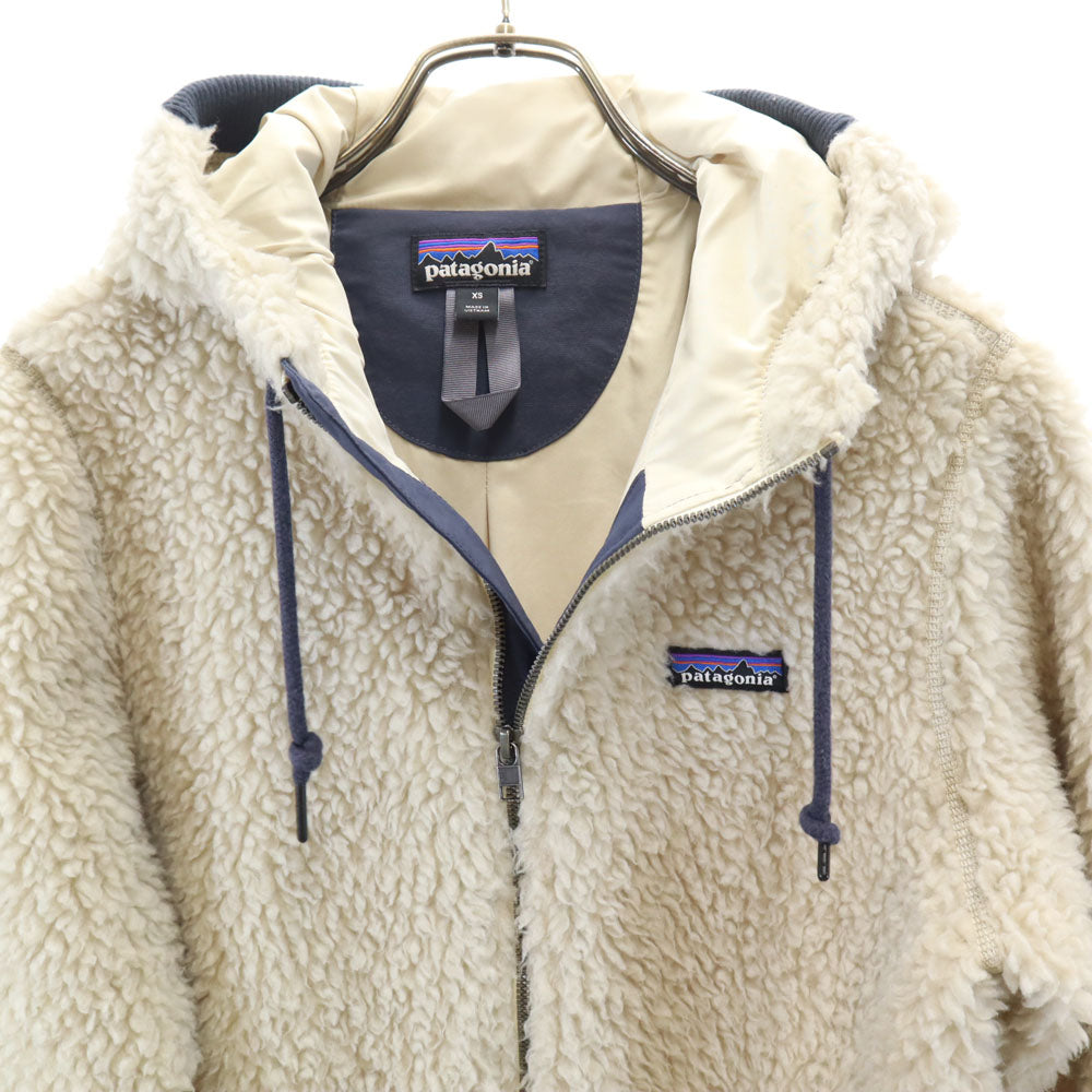 patagonia パタゴニア 長袖 ボア ダスティ メサ パーカー XS ベージュ系 25115 アウトドア レディース