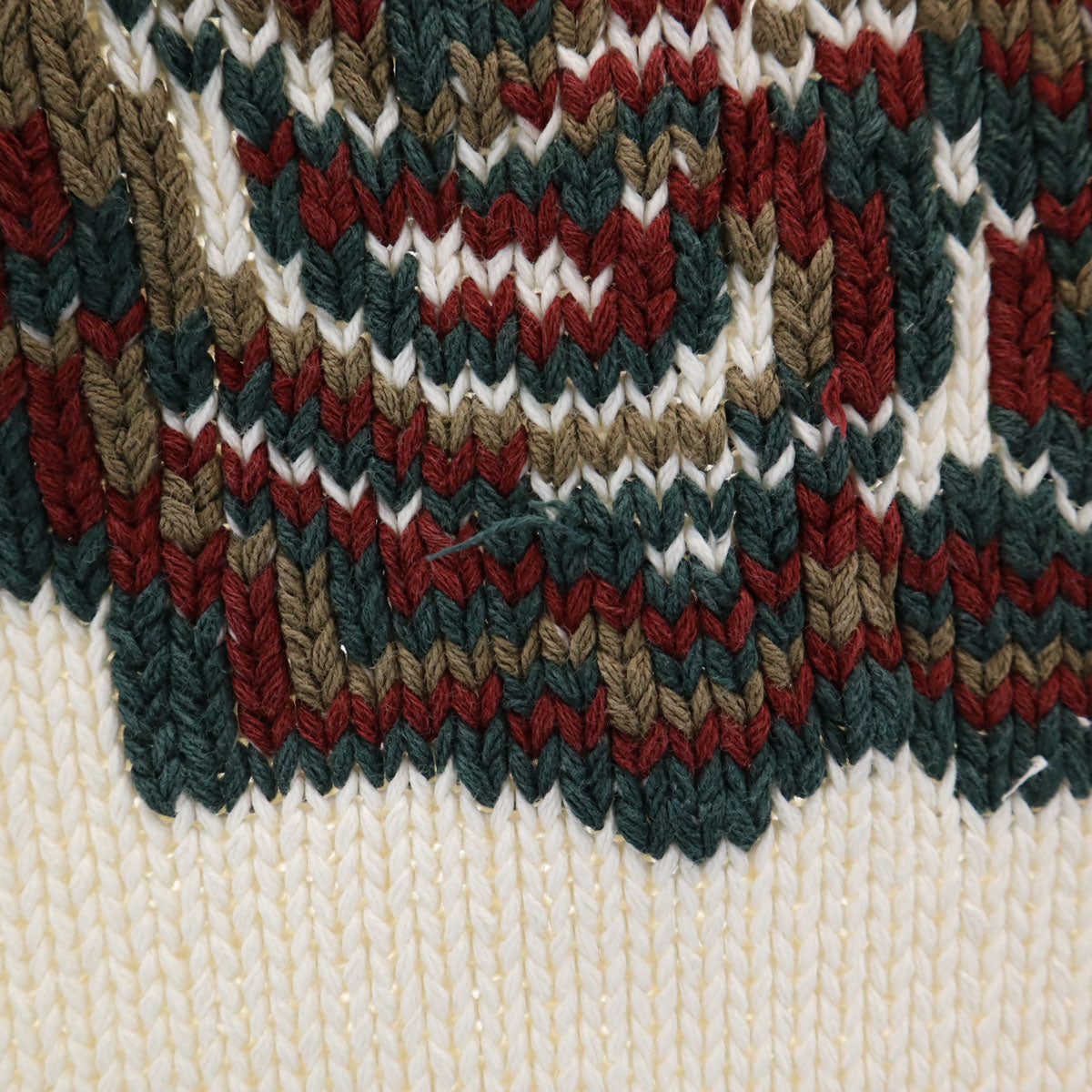 Eddie Bauer エディーバウアー 90s オールド 長袖 セーター S アイボリー ニット アウトドア メンズ