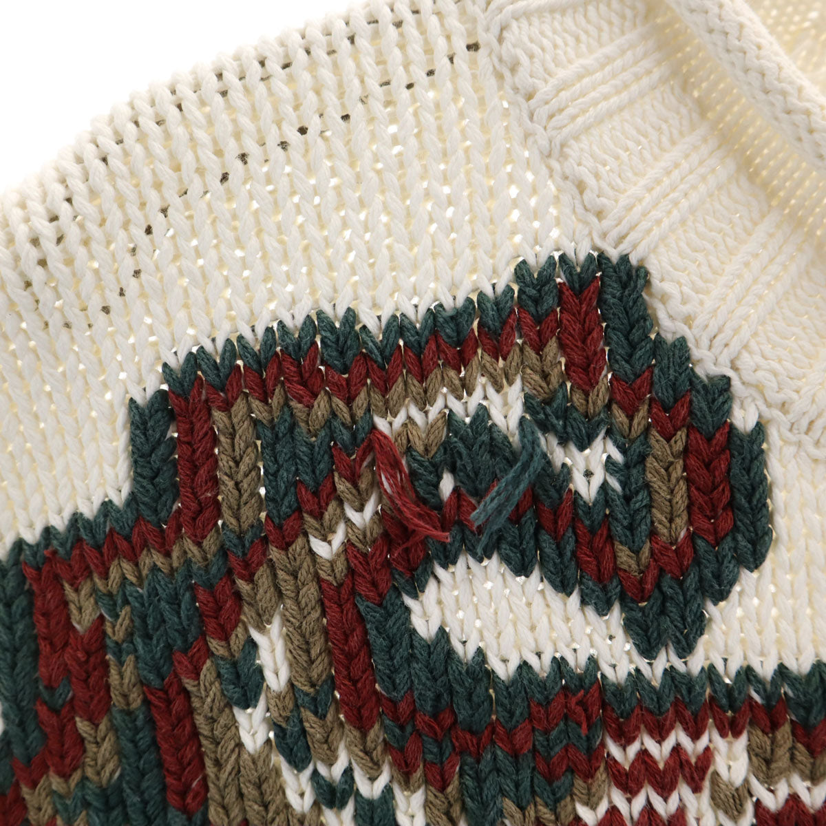 Eddie Bauer エディーバウアー 90s オールド 長袖 セーター S アイボリー ニット アウトドア メンズ