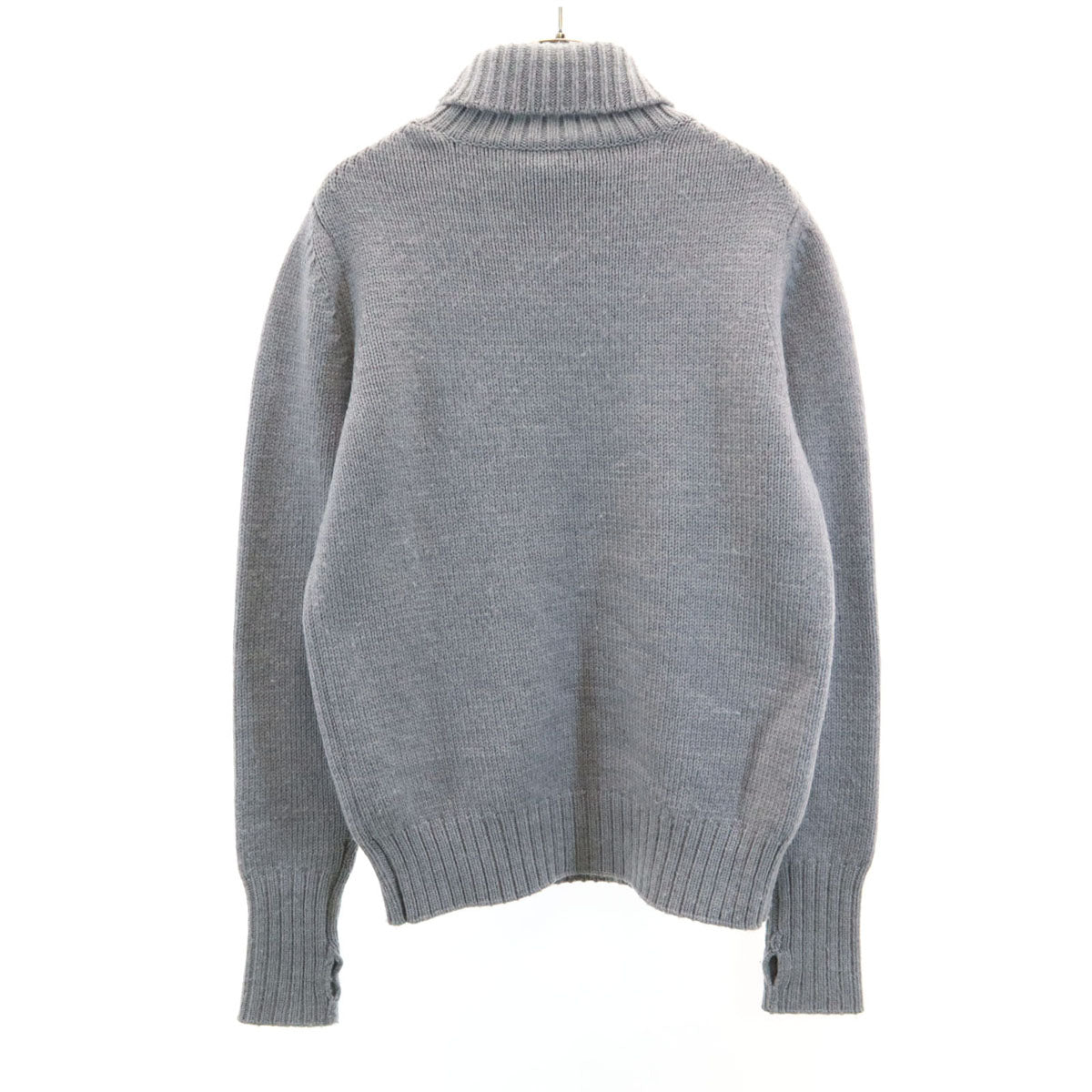 HYKE ハイク 長袖 タートルネック セーター 1 グレー ニット レディース