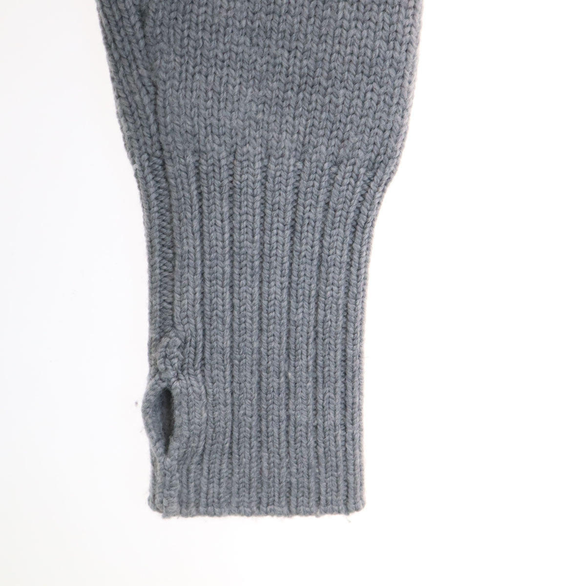 HYKE ハイク 長袖 タートルネック セーター 1 グレー ニット レディース