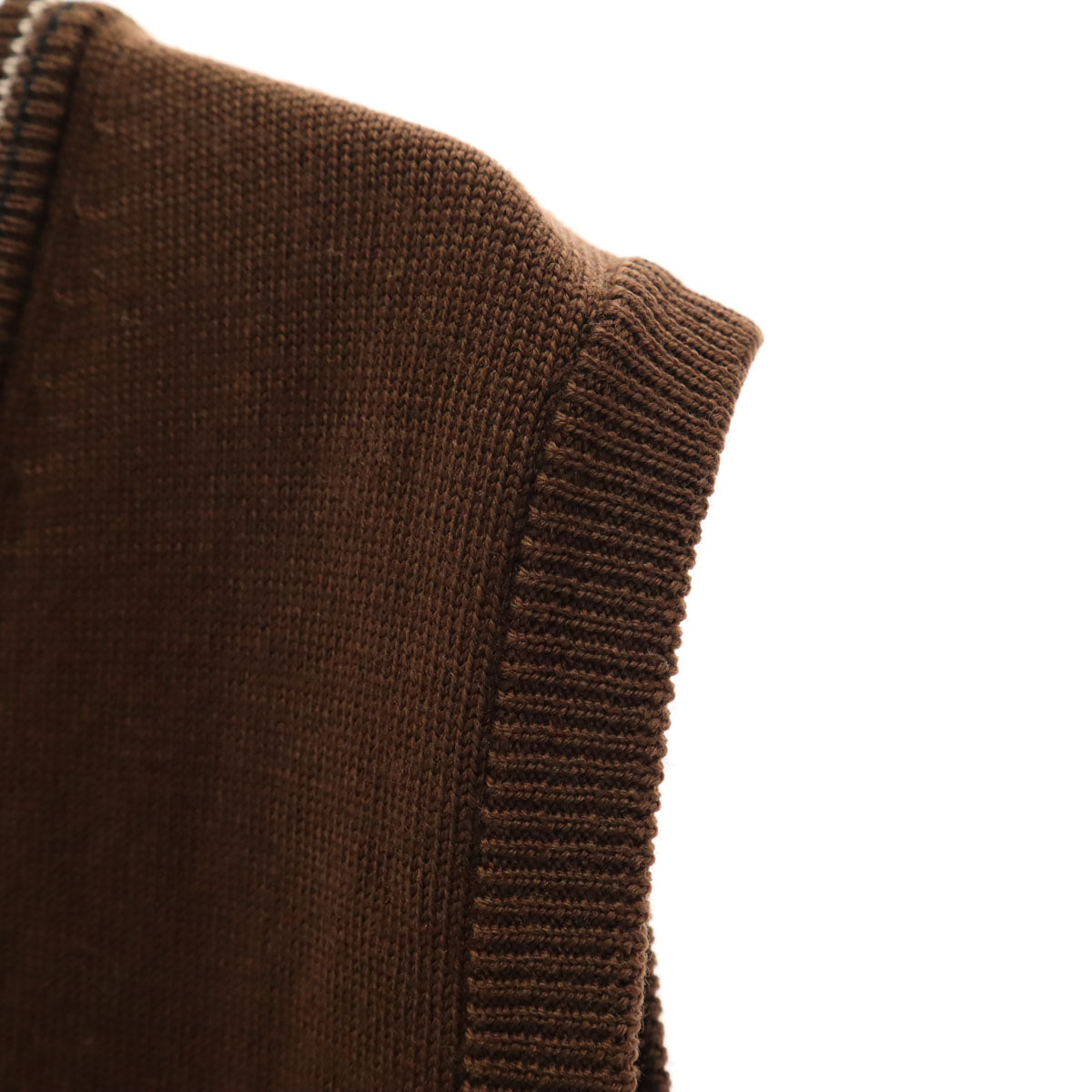 Christian Dior SPORTS クリスチャンディオールスポーツ 90s オールド Vネック ニットベスト M ブラウン メンズ