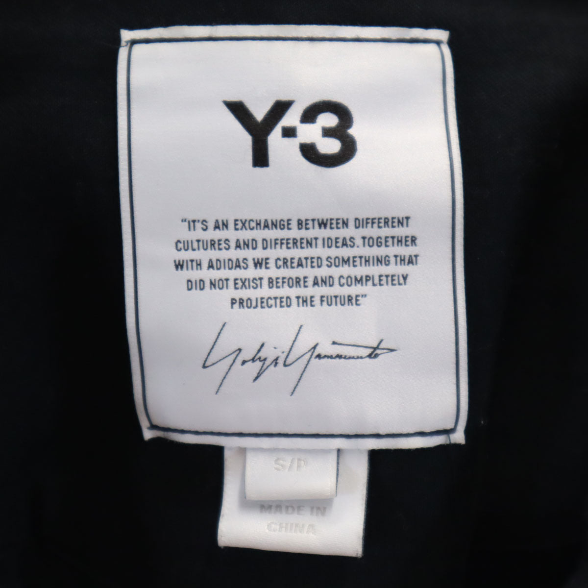 Y-3 ワイスリー 長袖 スウェットパーカー S ブラック ヨウジヤマモト メンズ