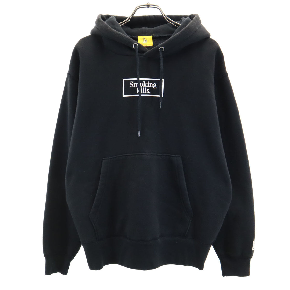 FR2 エフアールツー Smoking Kills 長袖 スウェットパーカー M ブラック 裏起毛 レディース