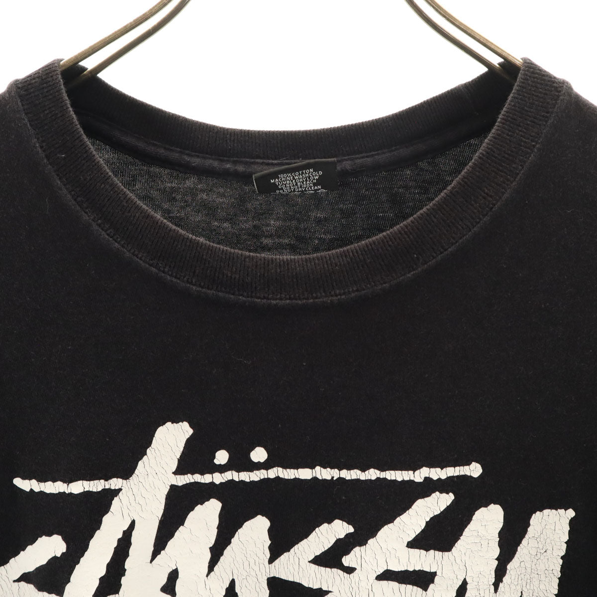 STUSSY ステューシー 半袖 Tシャツ S ブラック メンズ