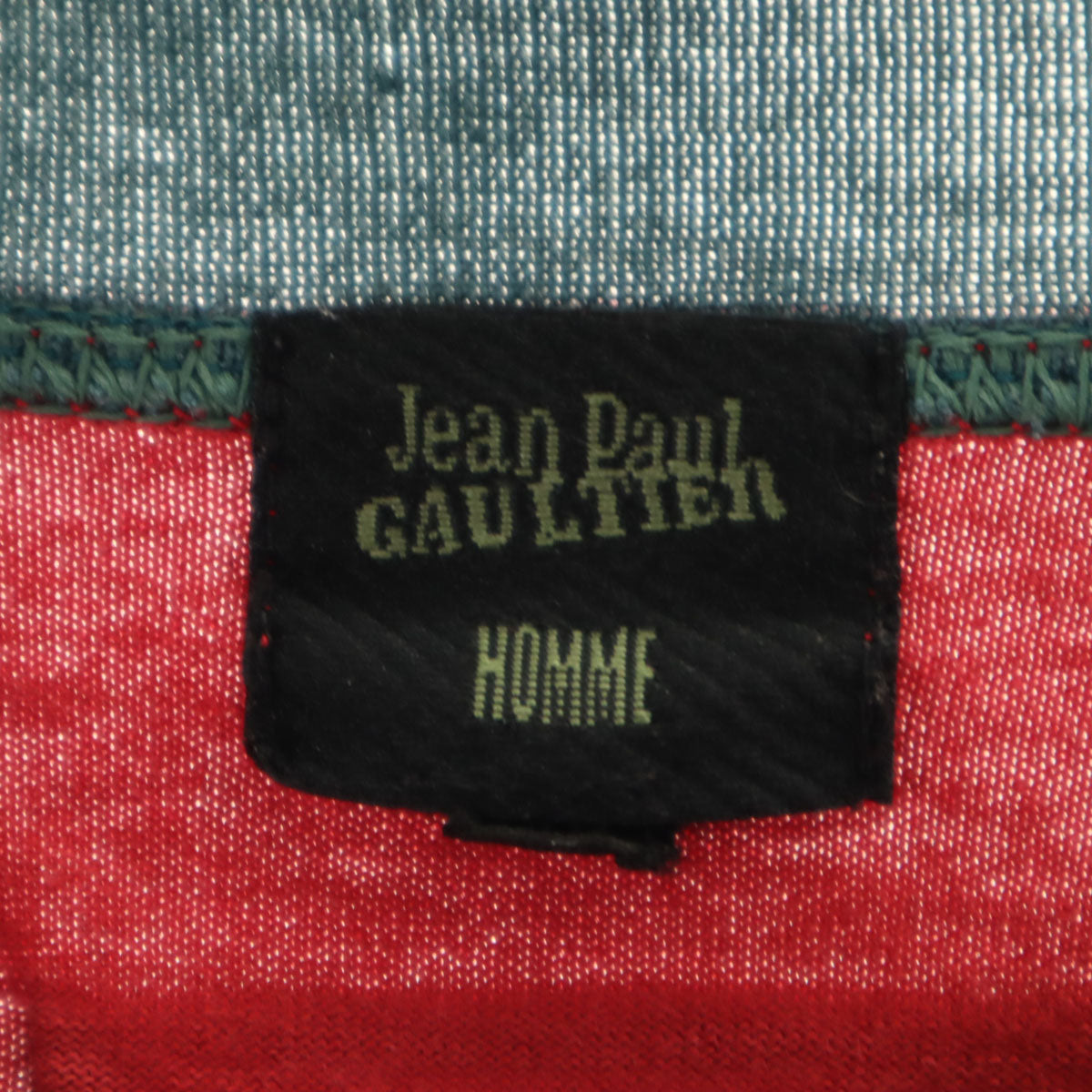 JEAN-PAUL GAULTIER ジャンポールゴルチエ 半袖 Tシャツ 48 レッド メンズ