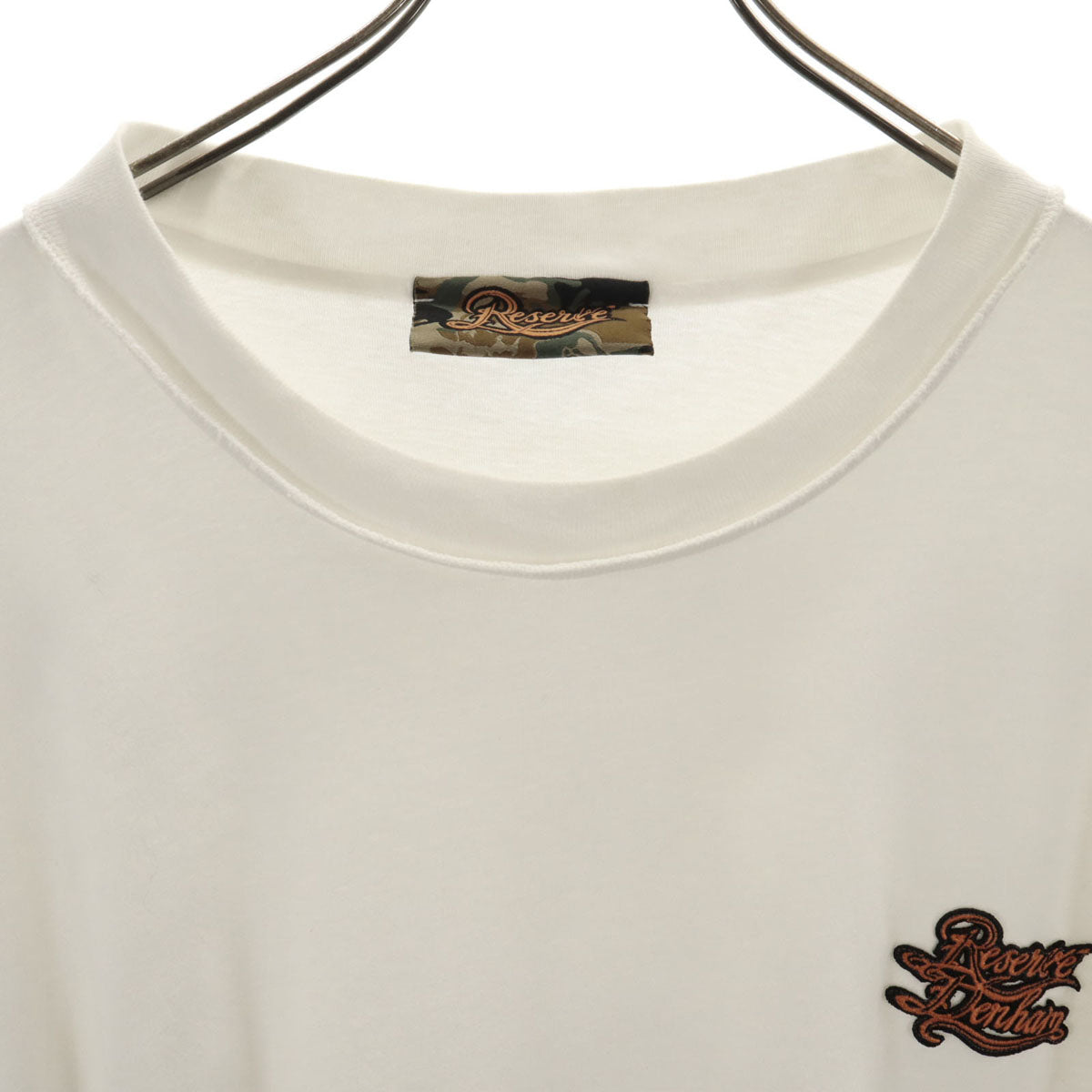 DENHAM デンハム ポルトガル製 半袖 カットソー ホワイト メンズ