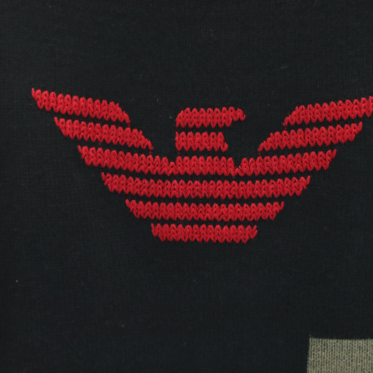 Emporio Armani エンポリオアルマーニ イタリア製 ノースリーブ セーター 48 黒 ニット レディース