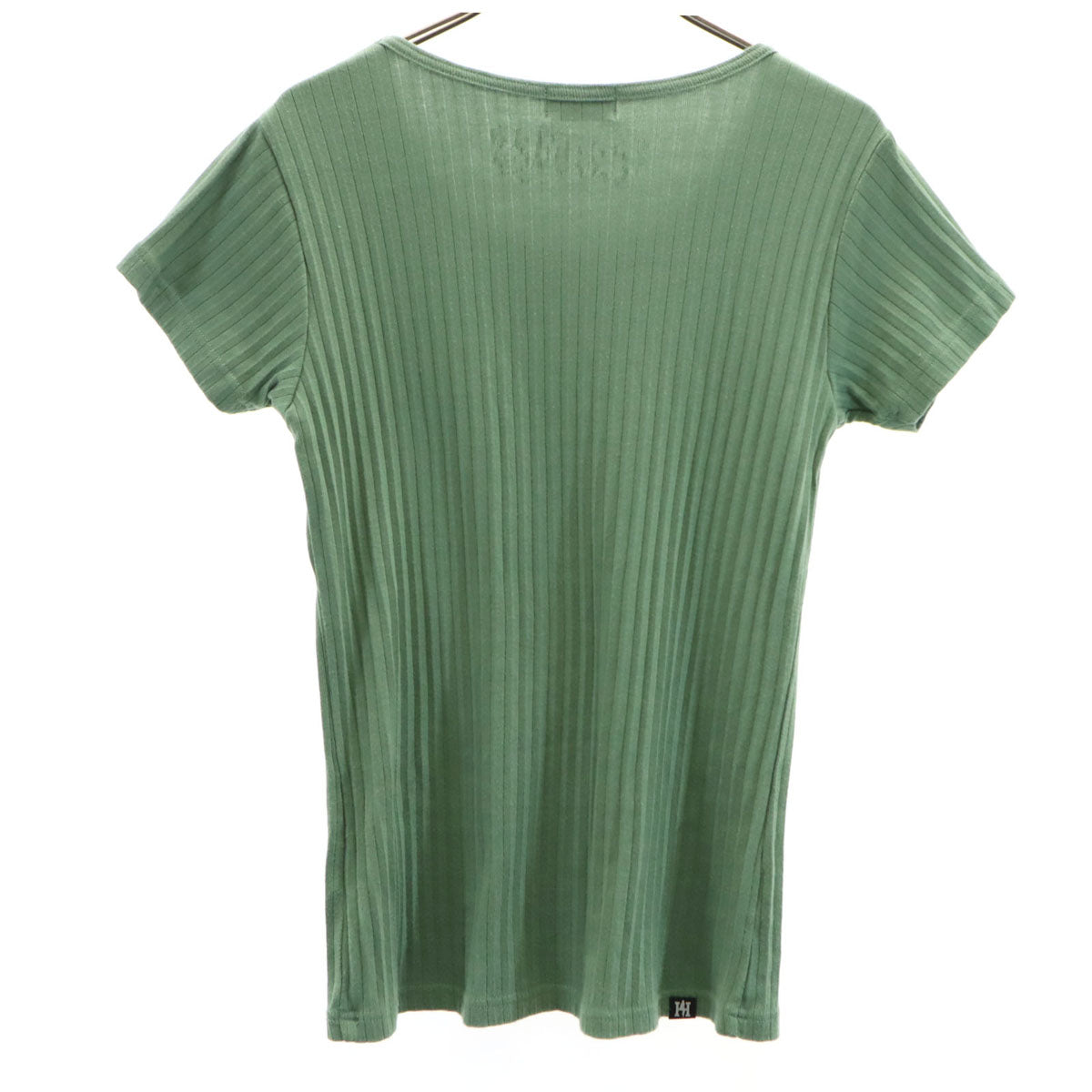 HYSTERIC GLAMOUR ヒステリックグラマー ザクランプス THE CRAMPS コラボ 日本製 半袖 Tシャツ F グリーン系 レディース