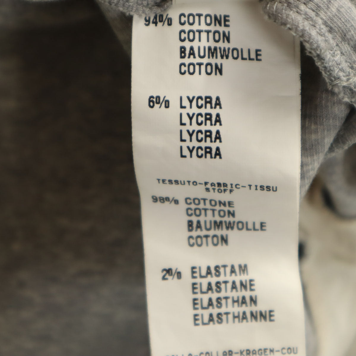 FABIANA FILIPPI ファビアナ フィリッピ イタリア製 7分袖 カットソー S グレー系 レディース