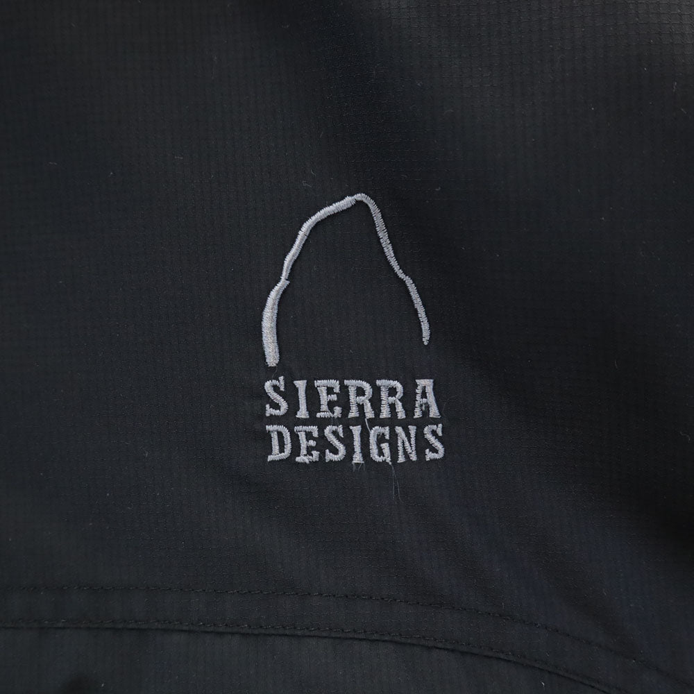 SIERRA DESIGNS シエラデザインズ ジップジャケット F 黒 薄中綿入り アウトドア レディース