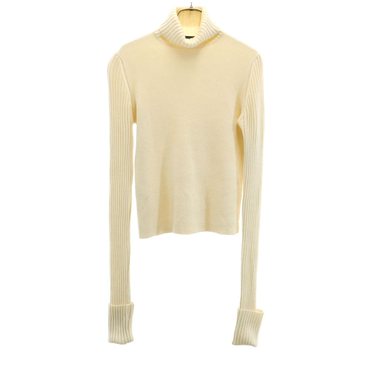 JEAN-PAUL GAULTIER ジャンポールゴルチエ ウール 長袖 タートルネック セーター 40 白 ニット レディース