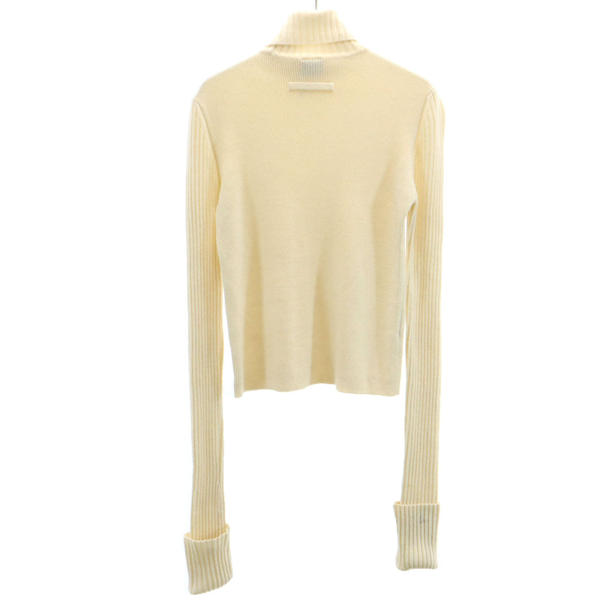 JEAN-PAUL GAULTIER ジャンポールゴルチエ ウール 長袖 タートルネック セーター 40 白 ニット レディース