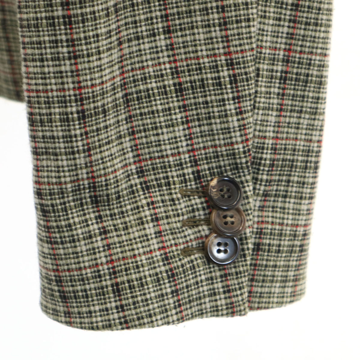 MARNI マルニ イタリア製 ウールブレンド チェック柄 テーラードジャケット 44 グレー系 メンズ