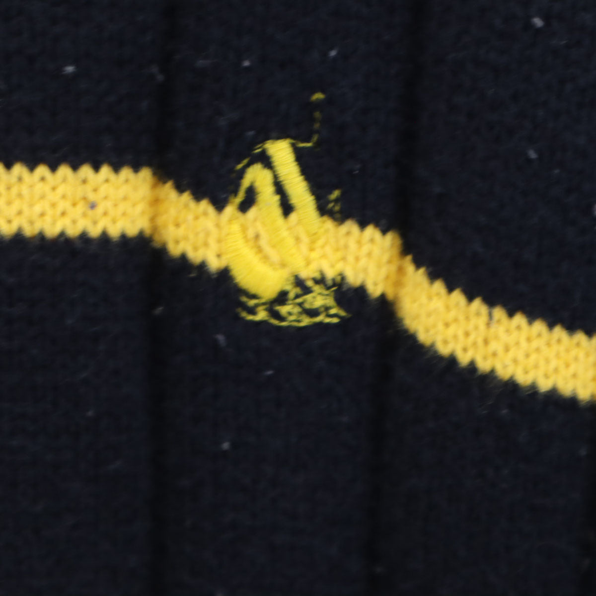 NAUTICA ノーティカ 90s オールド ボーダー柄 長袖 セーター L ネイビー系 コットンニット メンズ