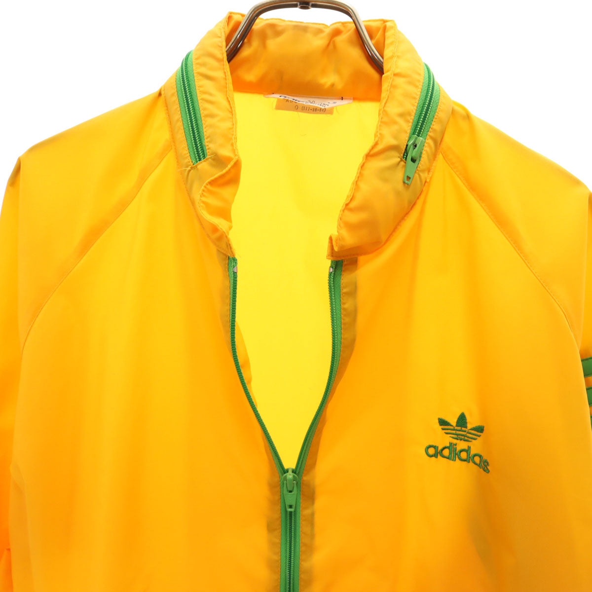 adidas アディダス 70s ヴィンテージ ウインドブレーカー O イエロー デサント メンズ
