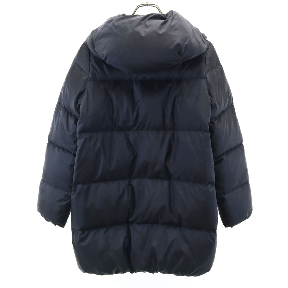 nano universe ナノユニバース × 西川ダウン ダウンコート 36 黒 レディース