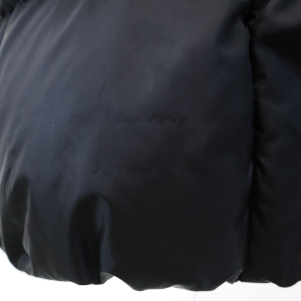 nano universe ナノユニバース × 西川ダウン ダウンコート 36 黒 レディース