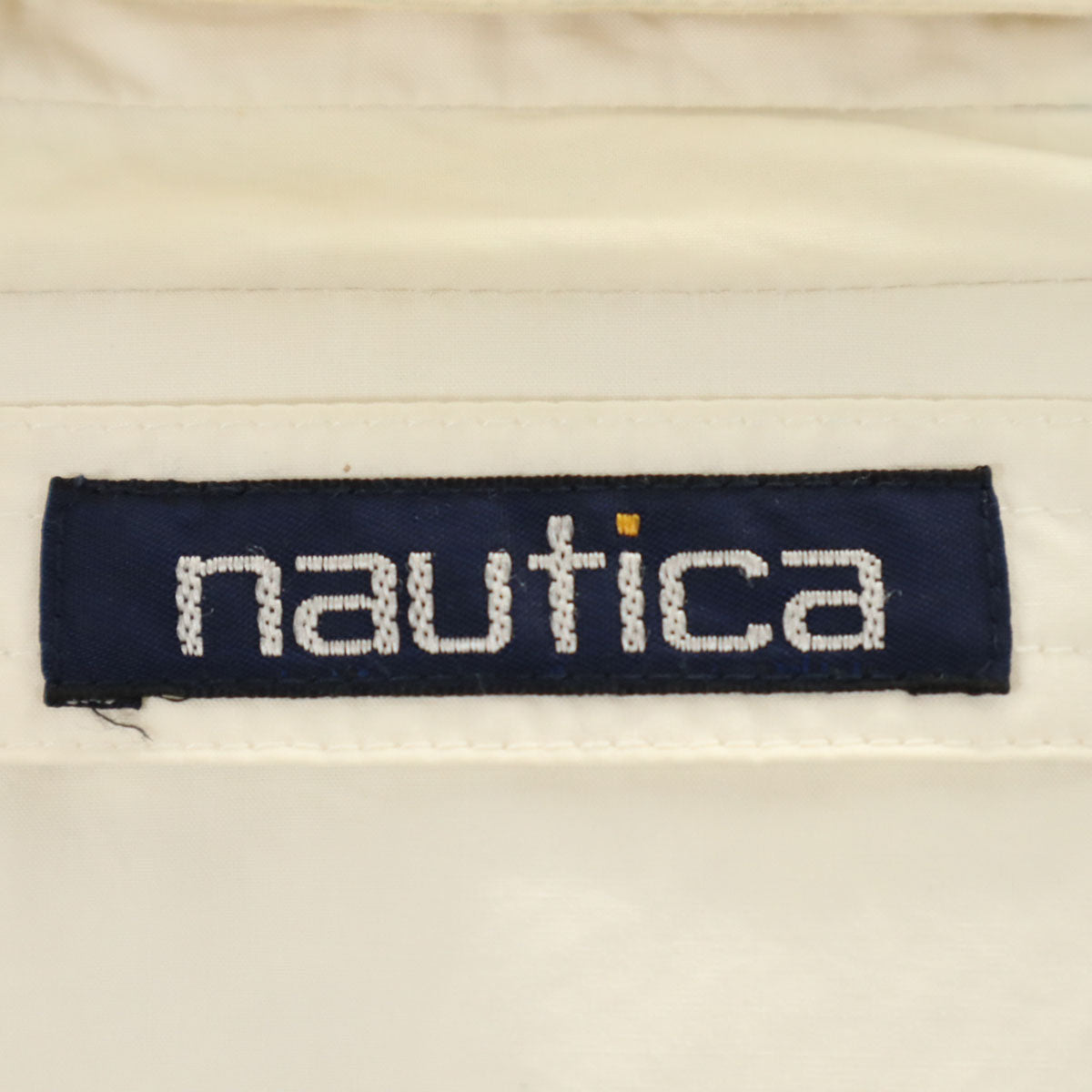 NAUTICA ノーティカ 90s オールド ジップジャケット L ホワイト系 リバーシブル メンズ