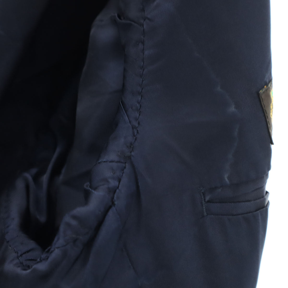 Paul Smith ポールスミス ストライプ ウール スーツジャケット LX ブラック系 メンズ