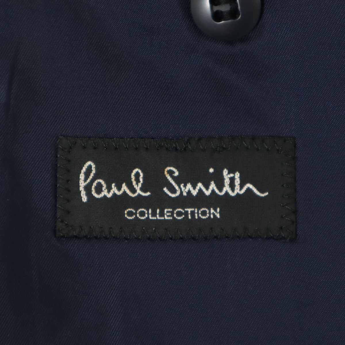 Paul Smith ポールスミス ストライプ ウール スーツジャケット LX ブラック系 メンズ