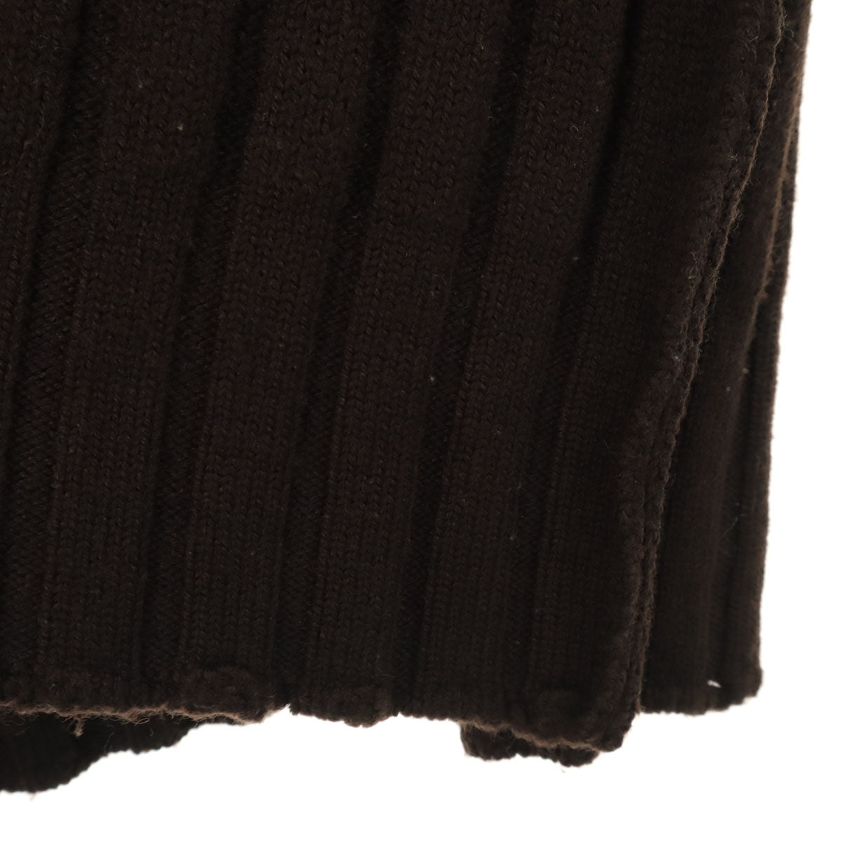 DOLCE&GABBANA ドルチェアンドガッバーナ イタリア製 長袖 ハーフボタン セーター 50 ブラウン系 ニット メンズ