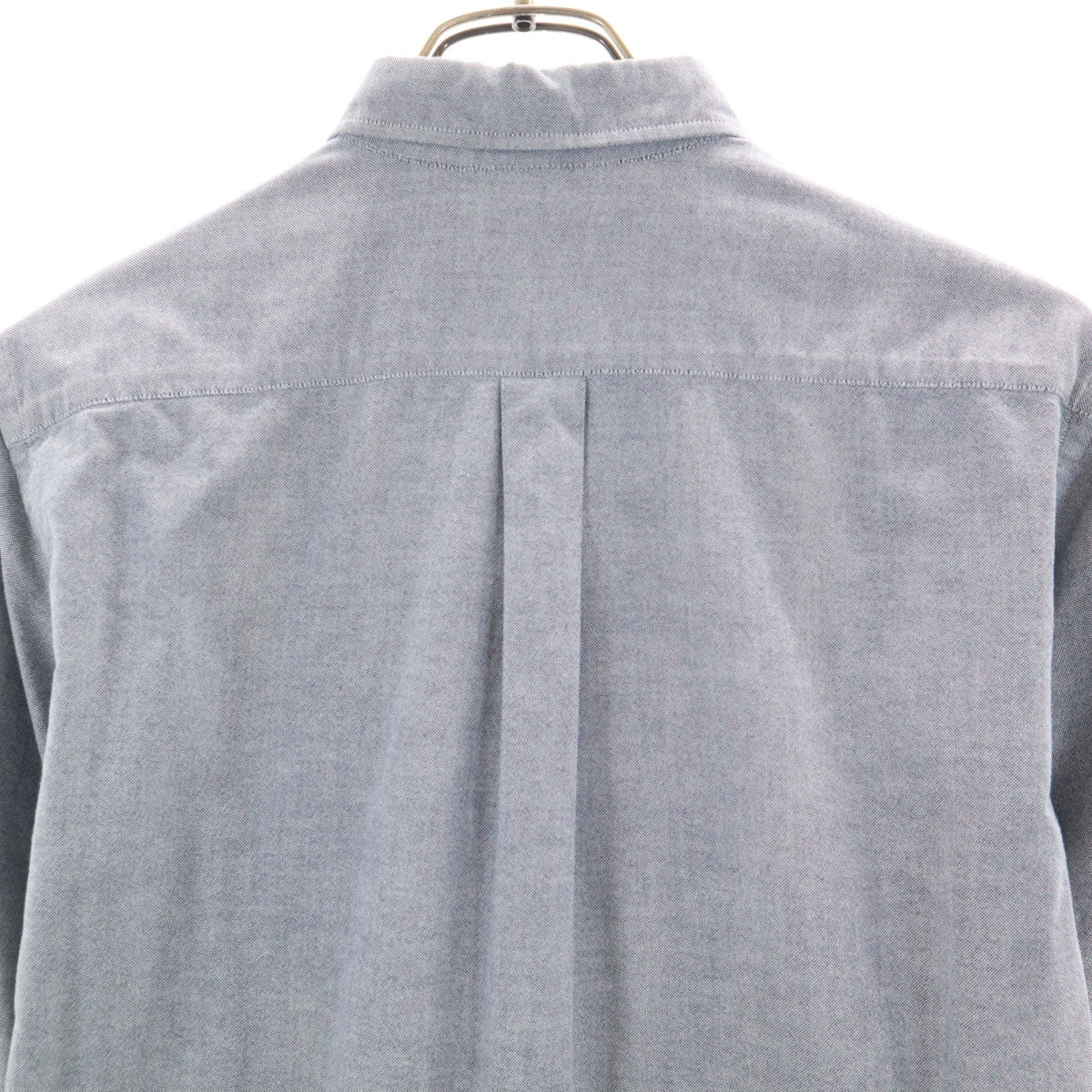 COMME des GARCONS HOMME コムデギャルソンオム 2011年 日本製 長袖 ボタンダウンシャツ XS ネイビー系 メンズ