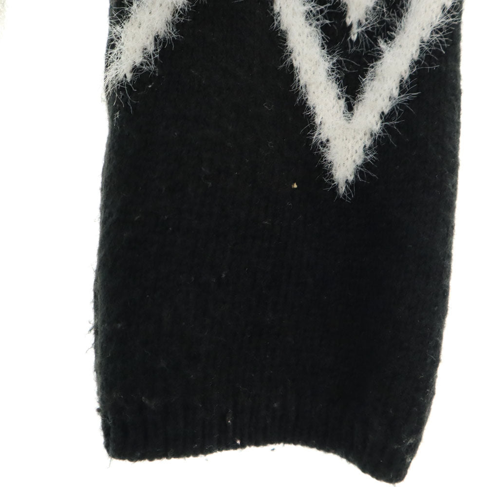 Banana Republic バナナリパブリック エスニック柄 長袖 セーター M ブラック ニット レディース