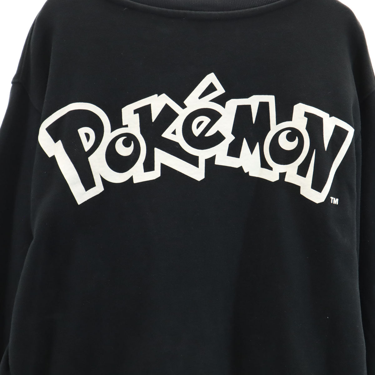 Levi's リーバイス Pok_mon ポケモン コラボ ピカチュウ 長袖 スウェット トレーナー S ブラック メンズ