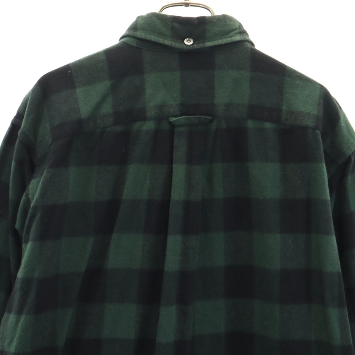 FAT エフエーティー 日本製 チェック柄 長袖 ネルシャツ JUMBO 深緑 シャモアクロス メンズ