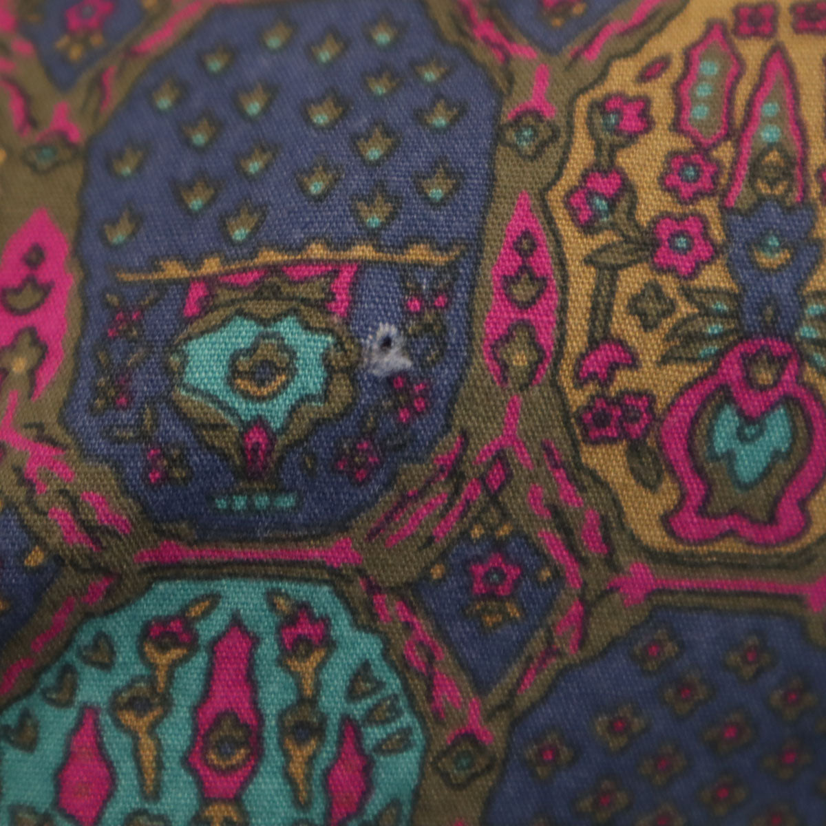 GAP ギャップ 90s オールド 総柄 長袖 コットンシャツ M マルチ メンズ