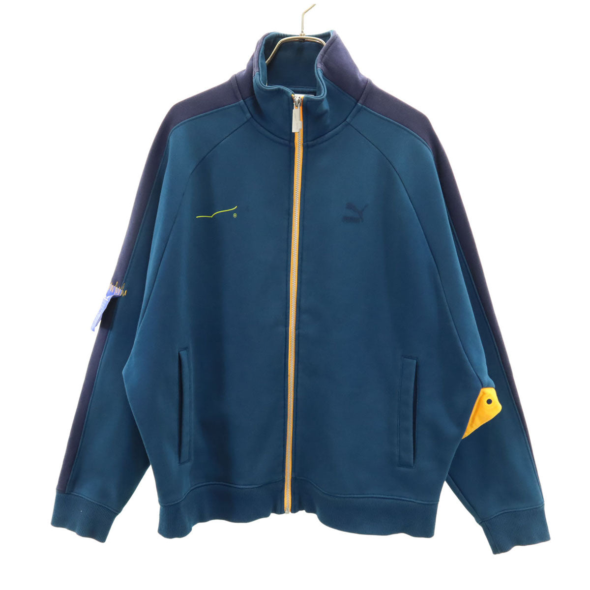 PUMA プーマ ADER error アーダーエラー コラボ 長袖 ジャージジャケット XS ネイビー系 メンズ