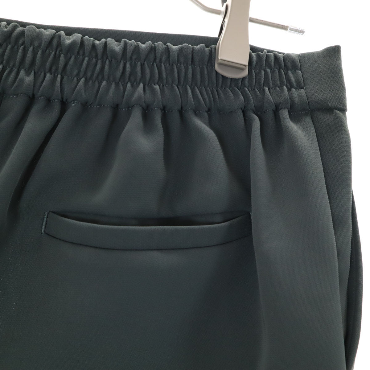 green label relaxing グリーンレーベルリラクシング UNITED ARROWS オープンカラー パンツスーツ 上下 セットアップ 40 グリーン系 レディース