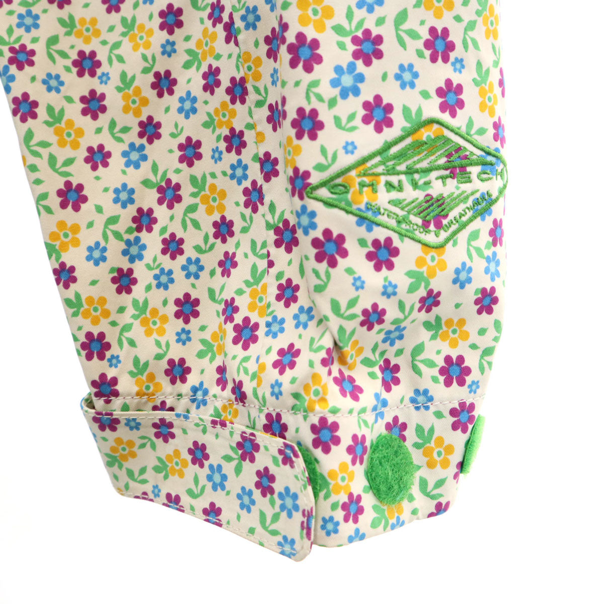 Columbia コロンビア 花柄 レインジャケット L 収納袋付き レディース