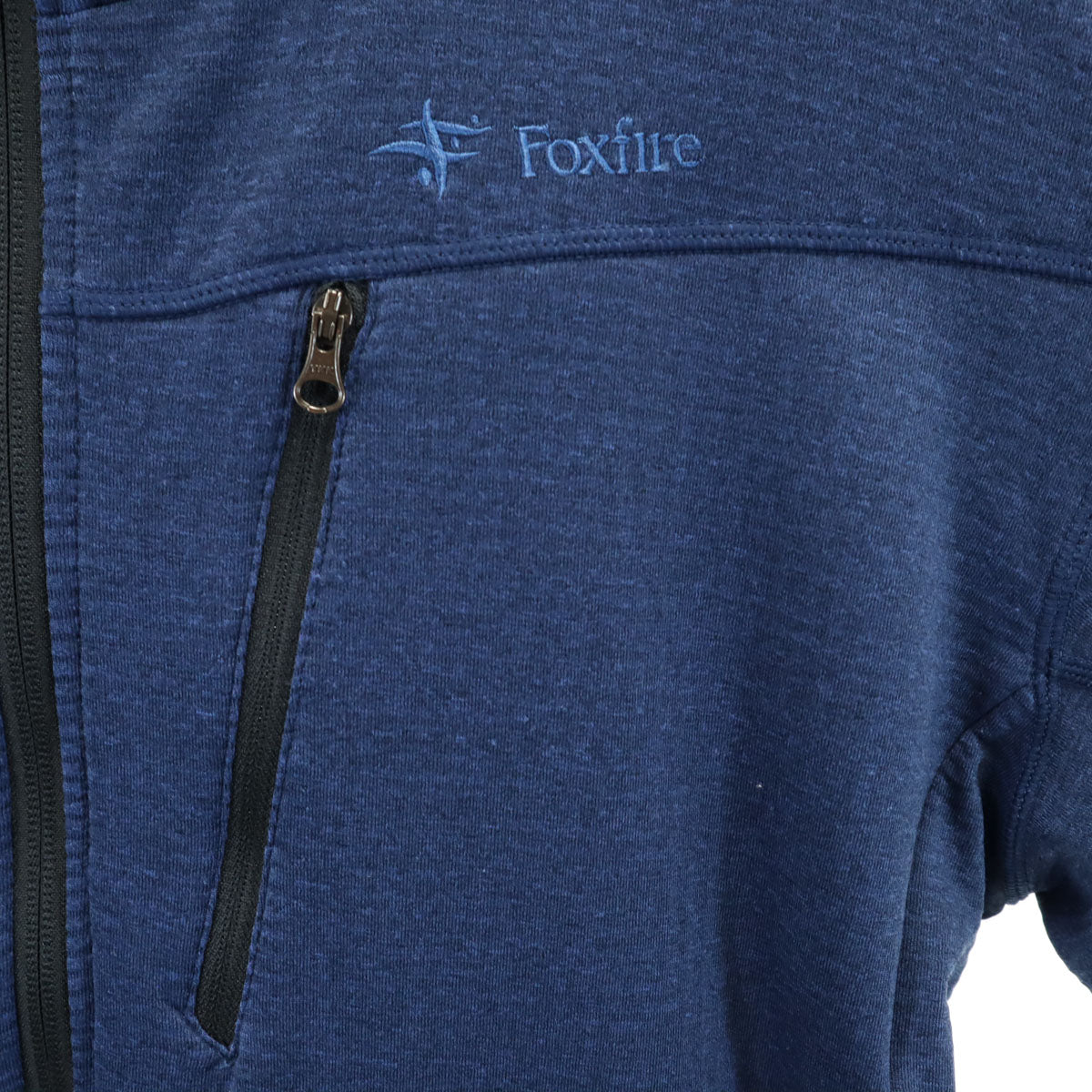 Foxfire フォックスファイヤー 長袖 ジップパーカー ネイビー 裏フリース メンズ