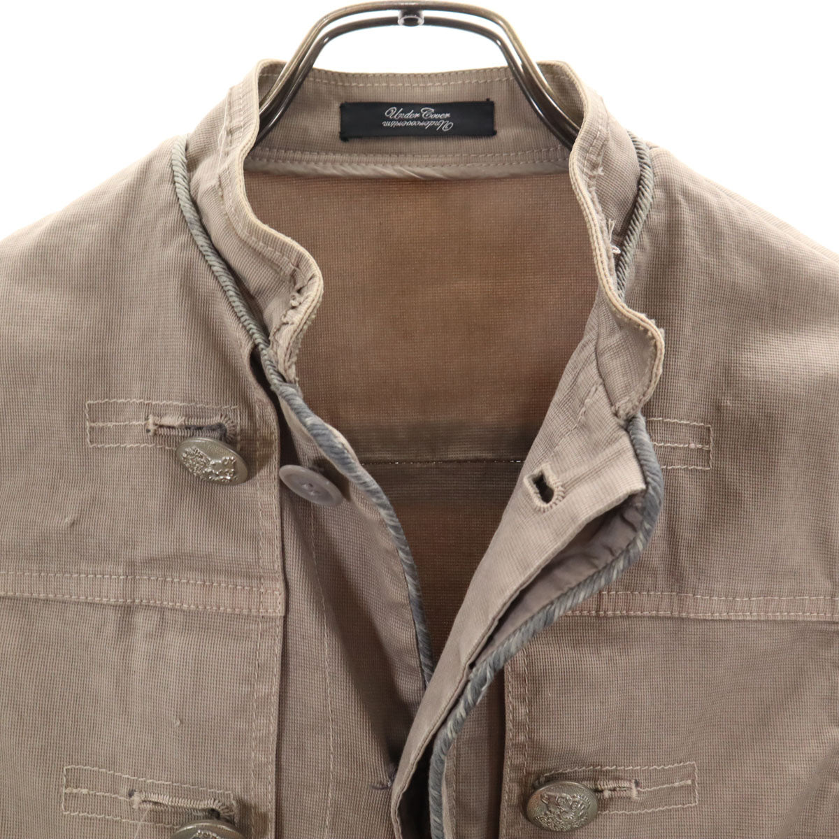 UNDERCOVER アンダーカバー 日本製 ナポレオンジャケット 1 グレージュ レディース