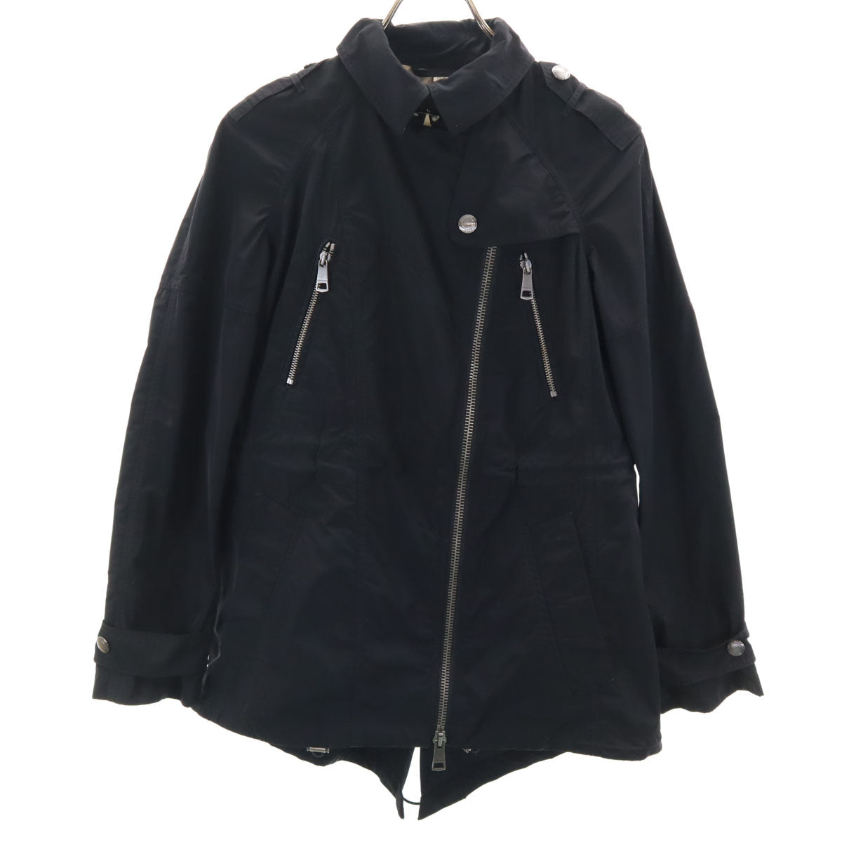 BURBERRY BRIT バーバリーブリット トレンチ ジャケット 6 ブラック メンズ