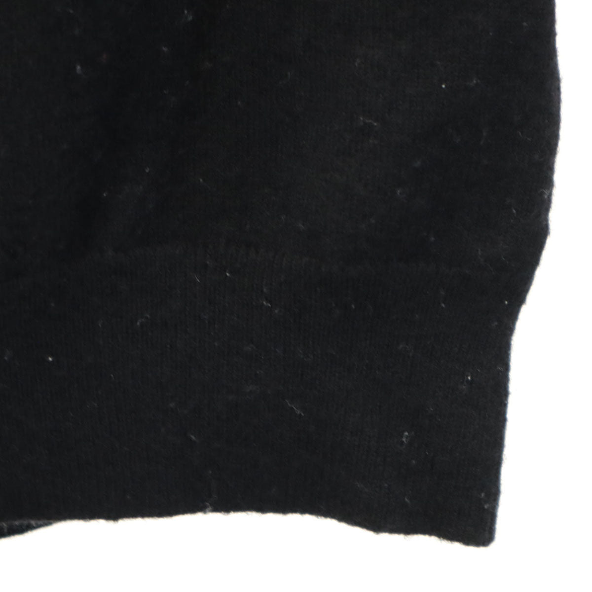 YVES SAINT LAURENT イヴサンローラン 90s 日本製 オールド 長袖 ニット M ブラック レディース
