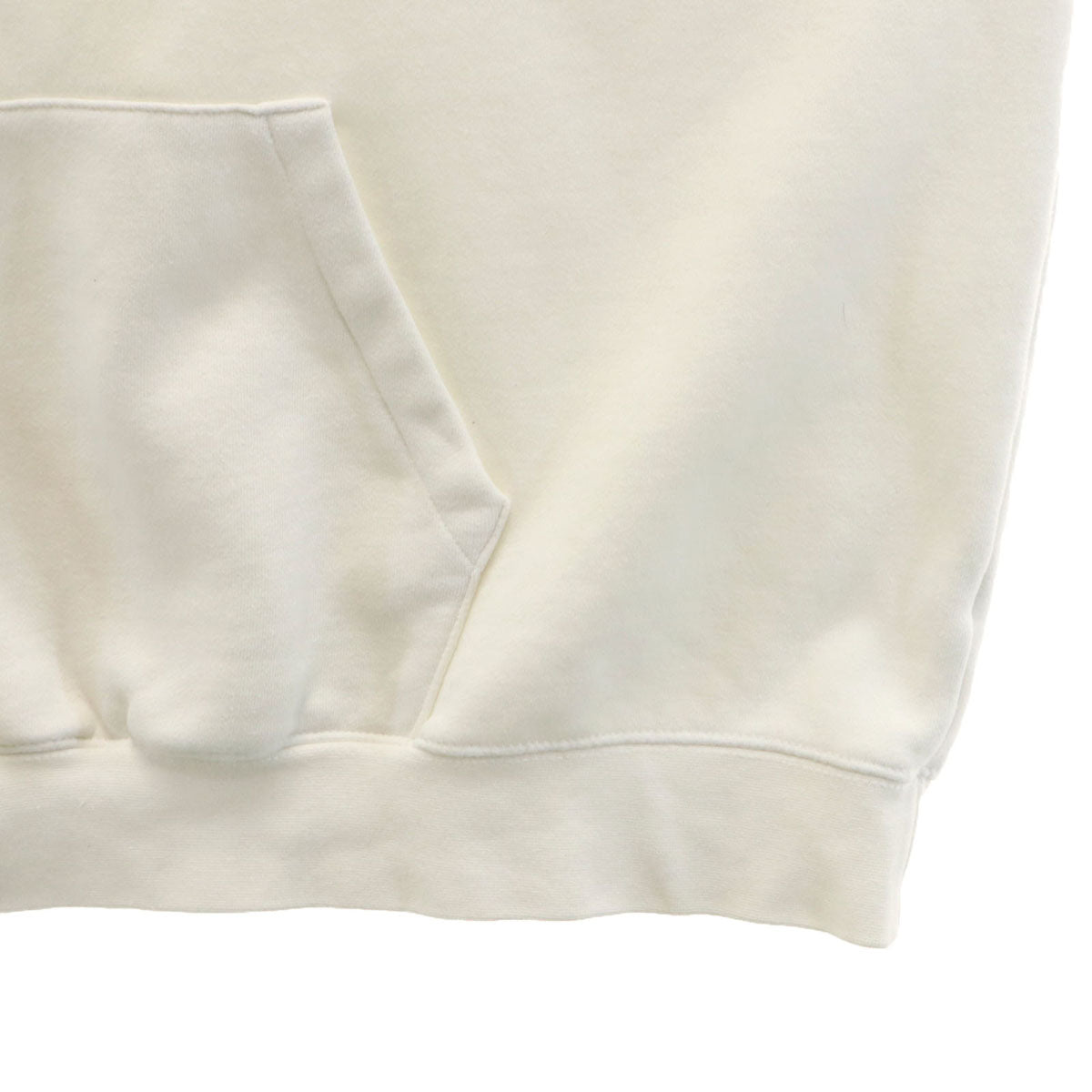 ESSENTIALS エッセンシャルズ バックロゴ 長袖 スウェットパーカー L ホワイト メンズ