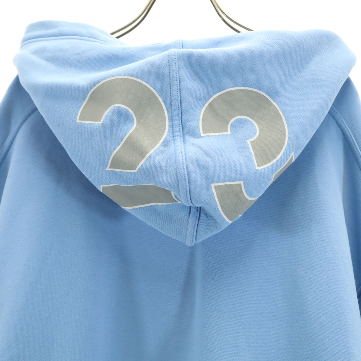 AIR JORDAN エアジョーダン ジャンプマンロゴ 長袖 スウェットパーカー 3XL 水色 ビッグサイズ メンズ