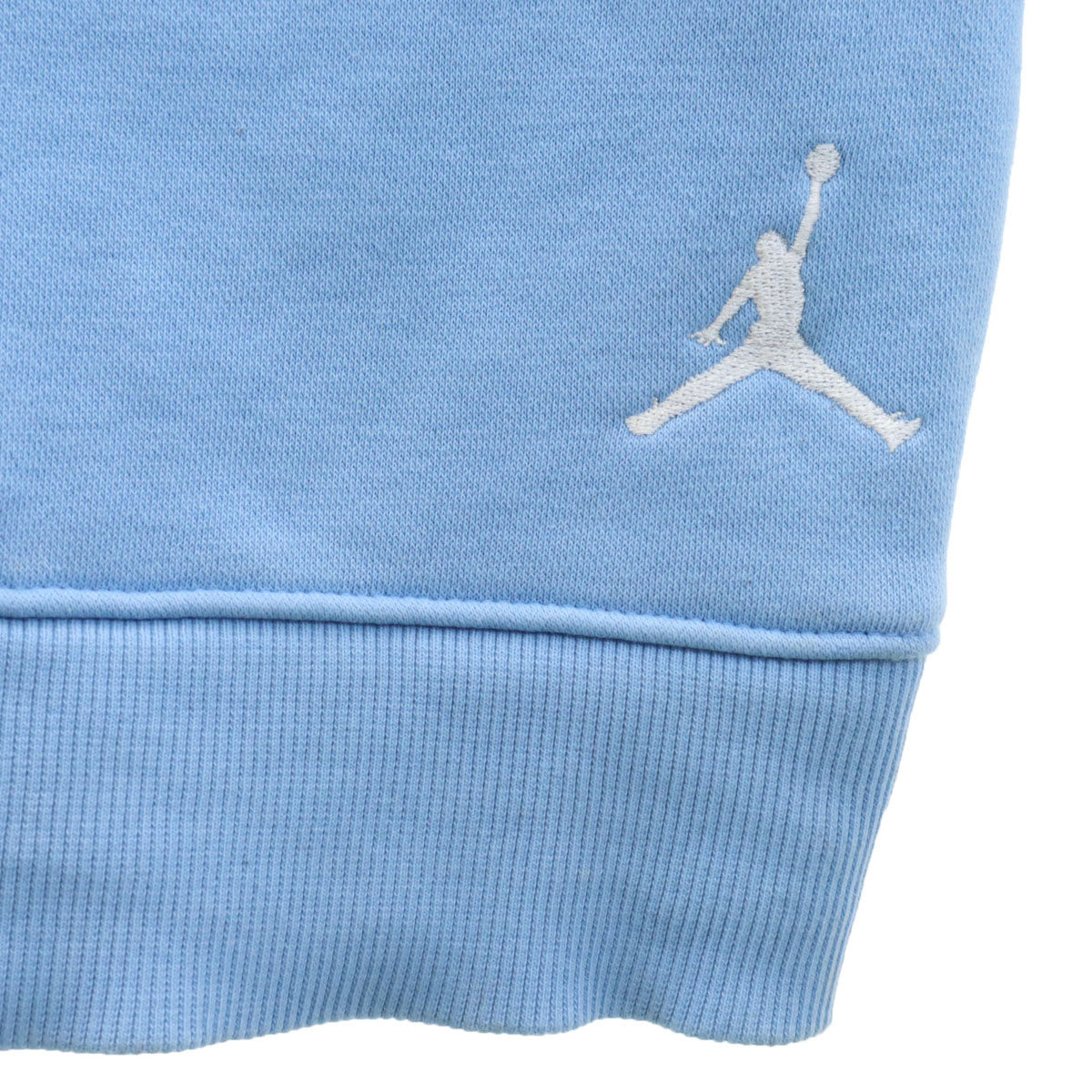 AIR JORDAN エアジョーダン ジャンプマンロゴ 長袖 スウェットパーカー 3XL 水色 ビッグサイズ メンズ