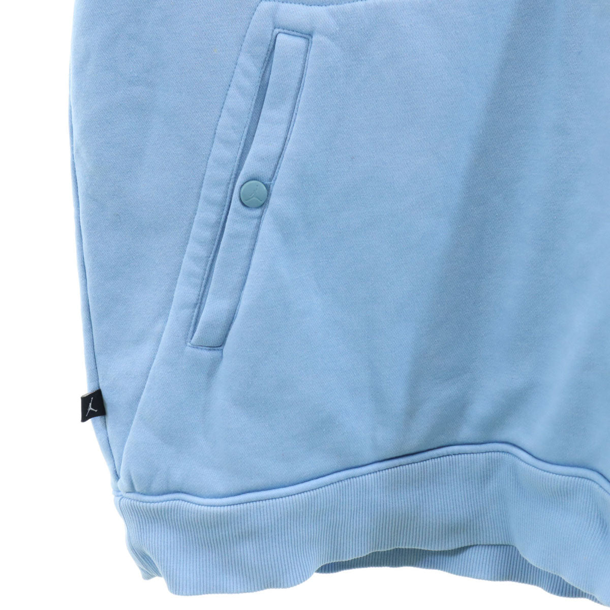 AIR JORDAN エアジョーダン ジャンプマンロゴ 長袖 スウェットパーカー 3XL 水色 ビッグサイズ メンズ