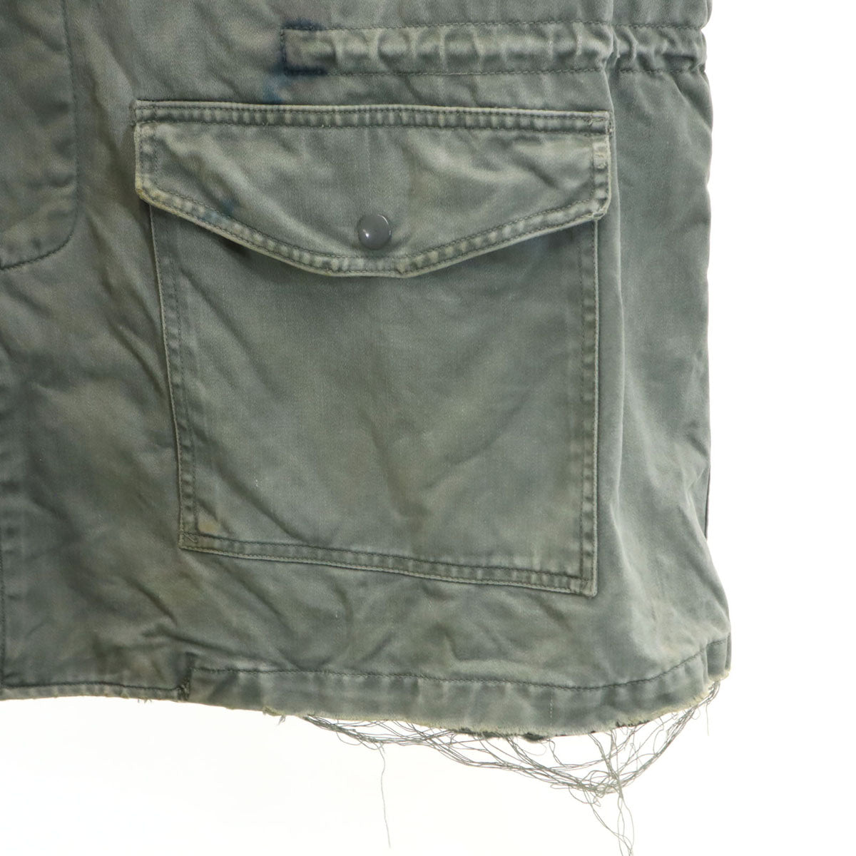 US AIR FORCE アメリカ空軍 50s ヴィンテージ 黒タグ キャトル ジャケット L セージグリーン系 フィールド メンズ