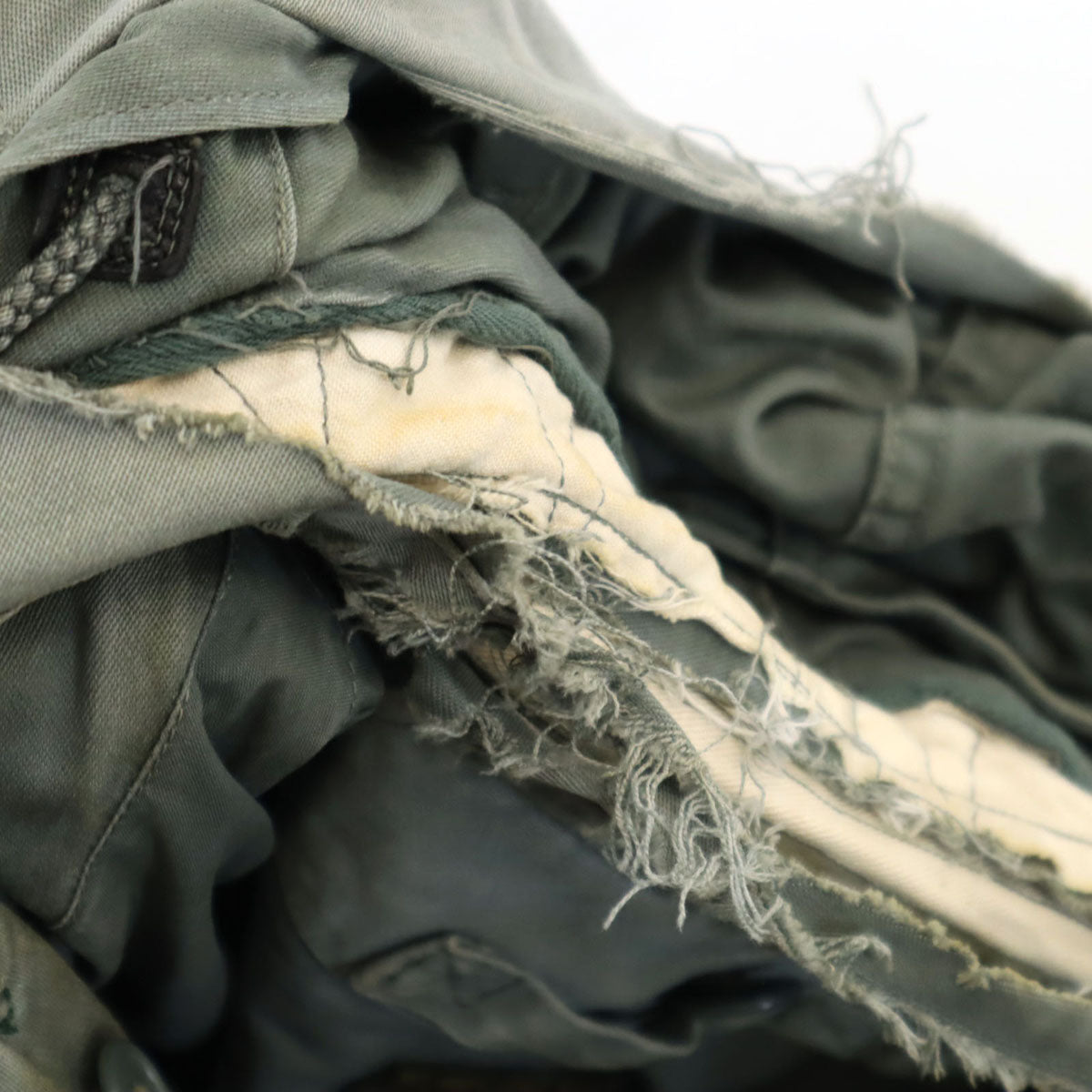 US AIR FORCE アメリカ空軍 50s ヴィンテージ 黒タグ キャトル ジャケット L セージグリーン系 フィールド メンズ