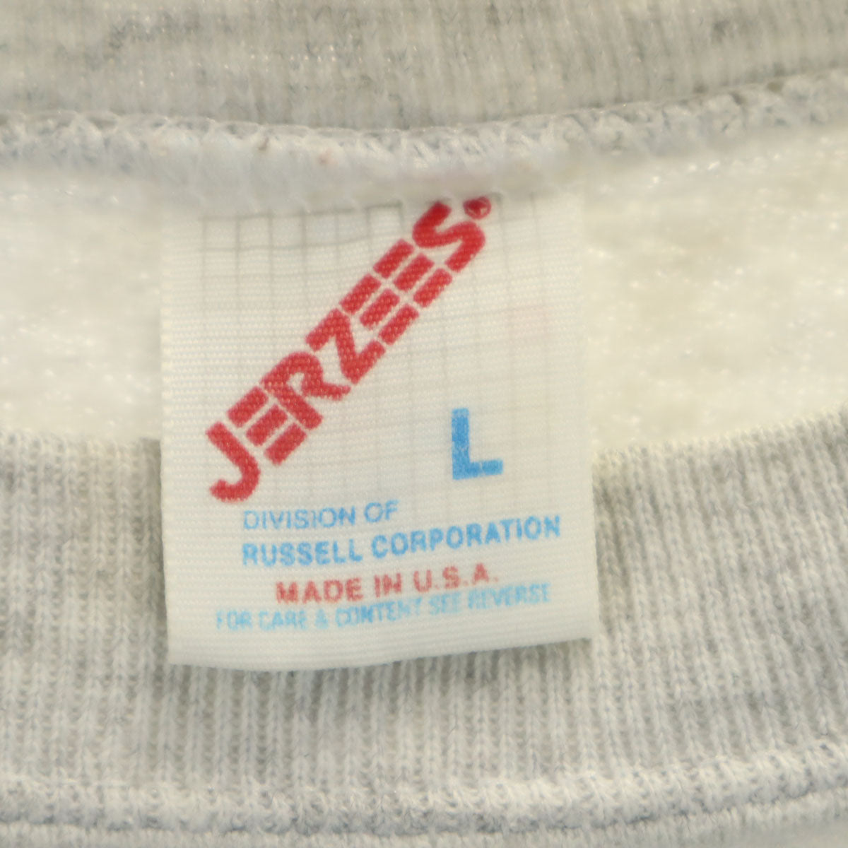 JERZEES ジャージーズ 80s 90s USA製 オールド スヌーピー 長袖 スウェット トレーナー L グレー SNOOPY メンズ