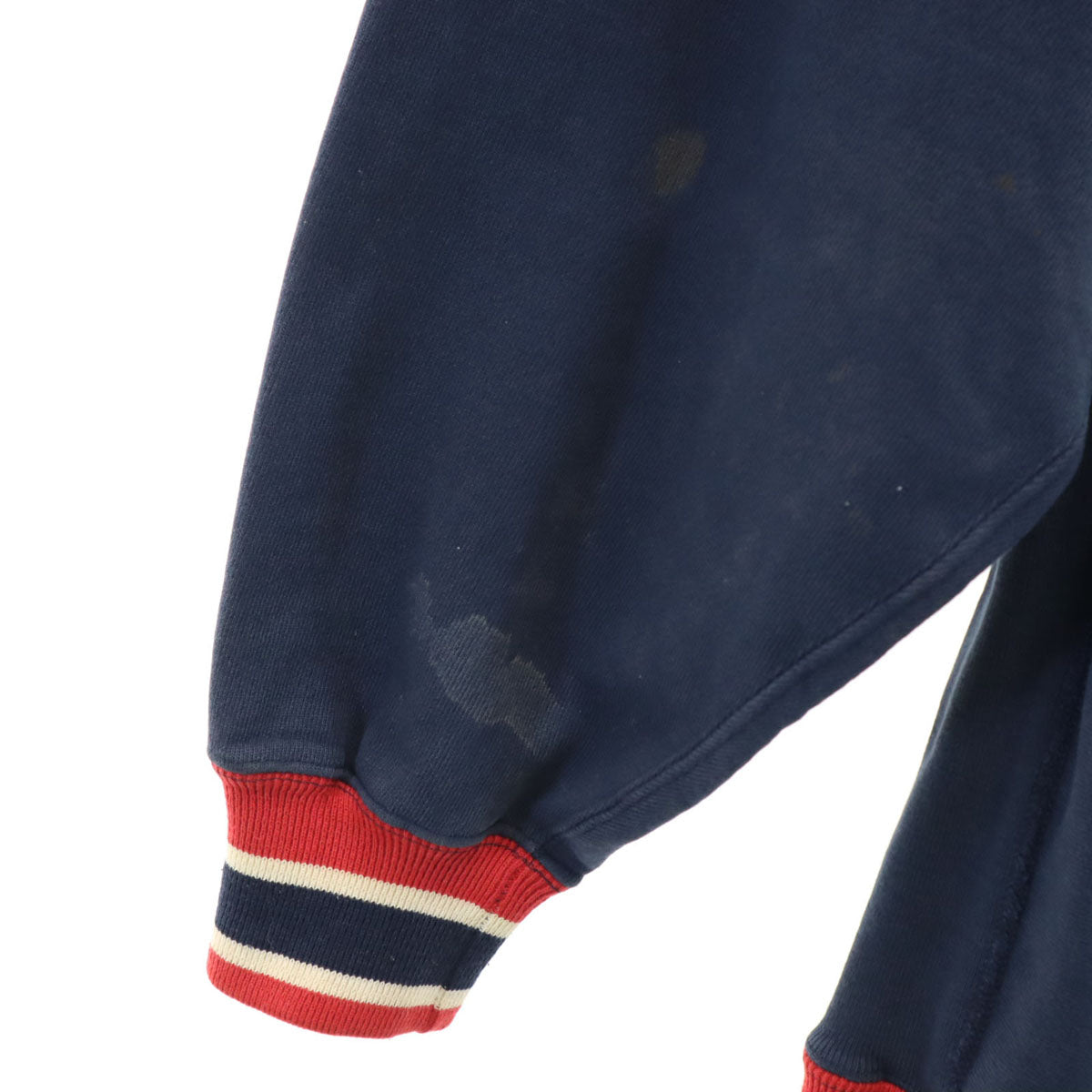 Champion チャンピオン 90s USA製 オールド 刺繍タグ 長袖 リバースウィーブ スウェット トレーナー XXL ネイビー ビッグサイズ メンズ