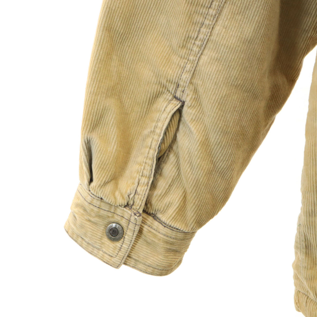 Quiksilver クイックシルバー 90s オールド コーデュロイジャケット L ベージュ 中綿 メンズ