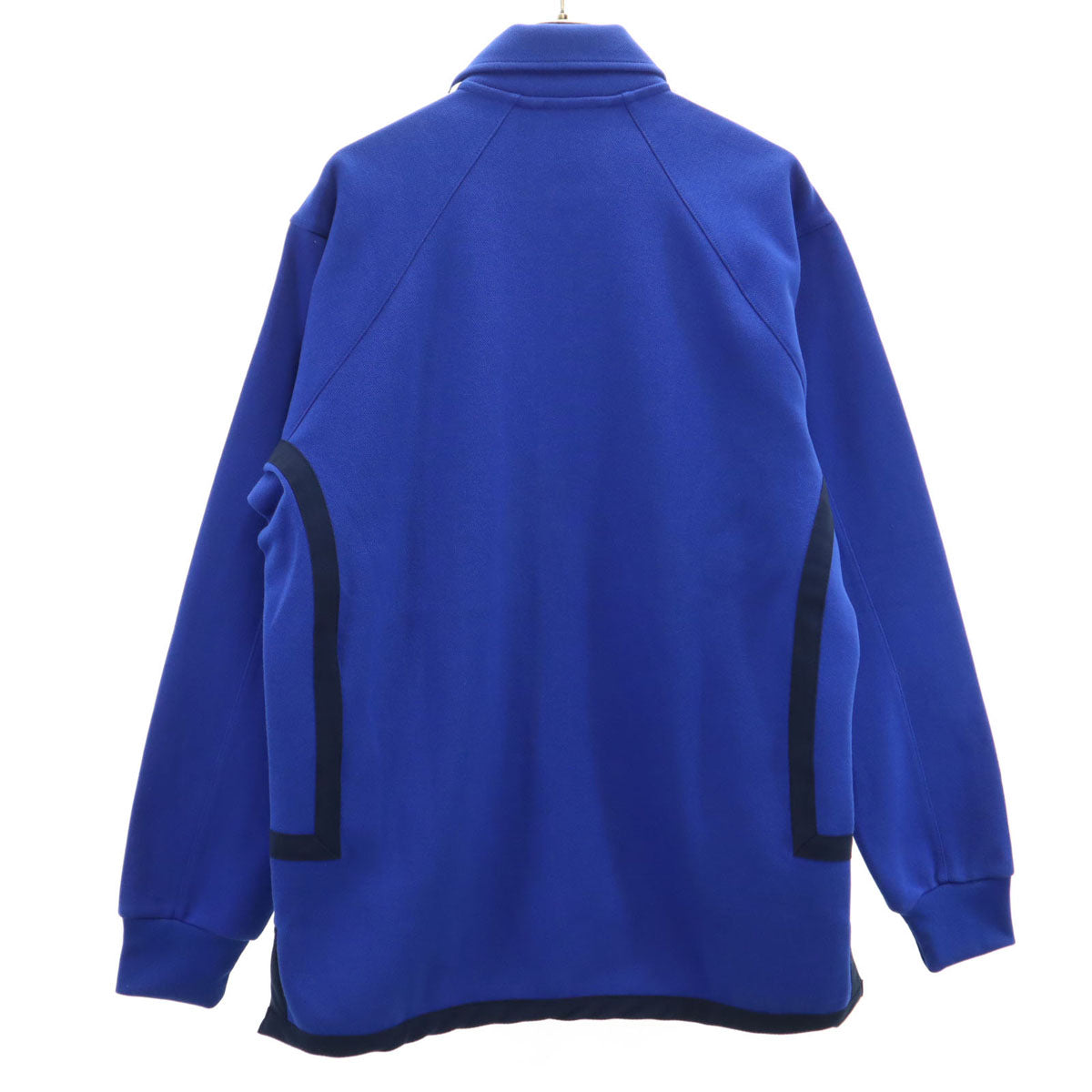 未使用 adidas アディダス トレフォイルロゴ刺繍 トラックジャケット L ブルー系 ジャージ メンズ